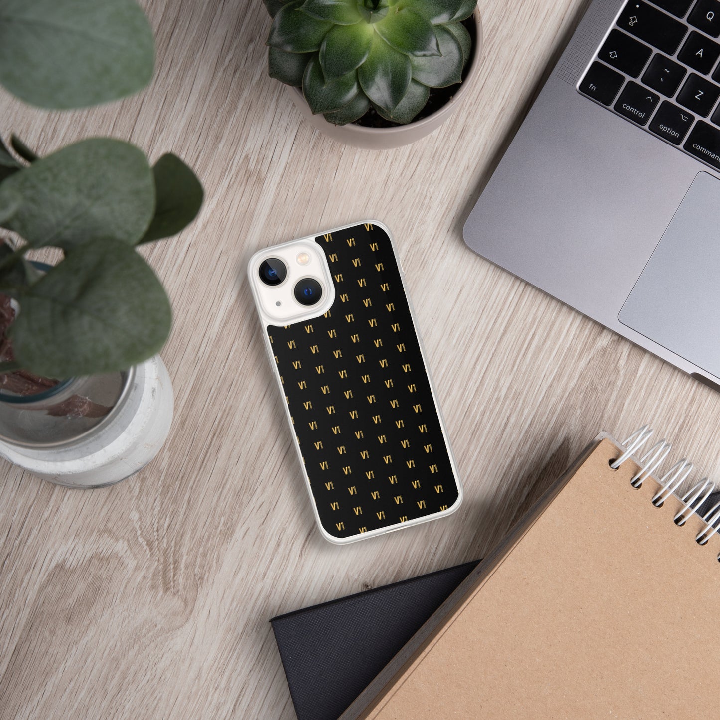 V1 Custom - iPhone Case BLACK