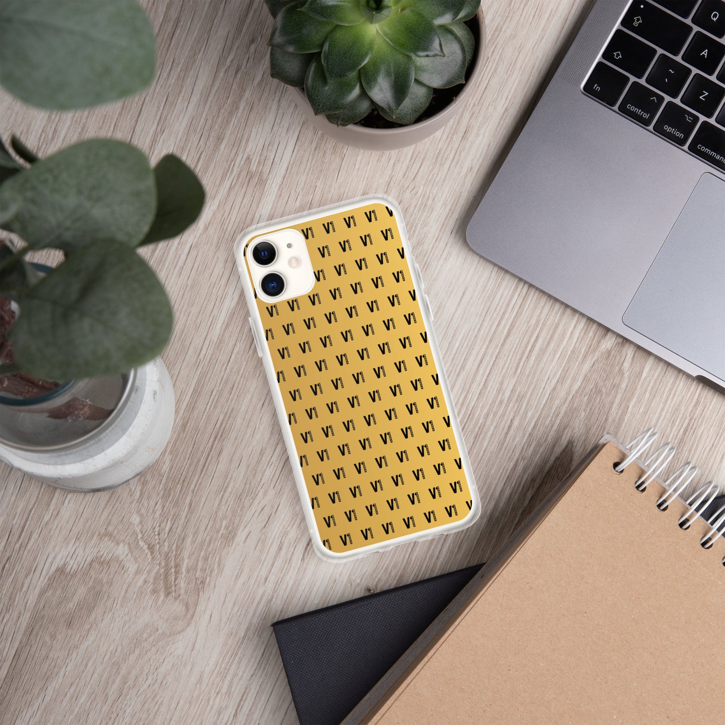 V1 Custom - iPhone Case GOLD