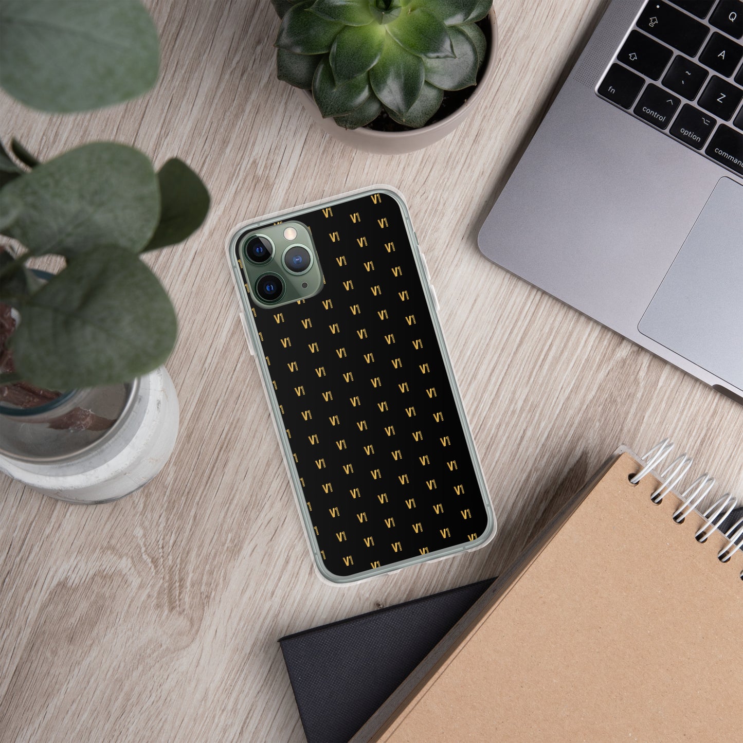 V1 Custom - iPhone Case BLACK