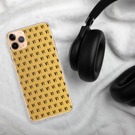 V1 Custom - iPhone Case GOLD