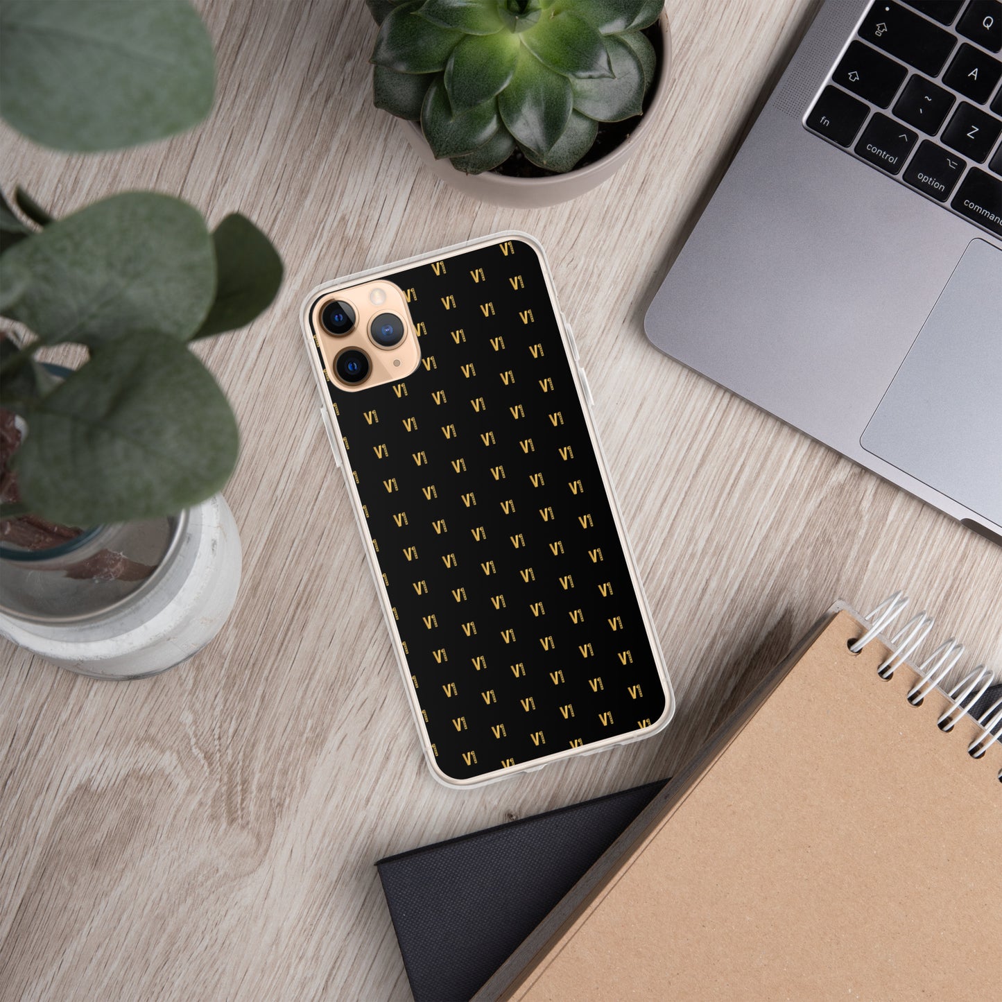 V1 Custom - iPhone Case BLACK