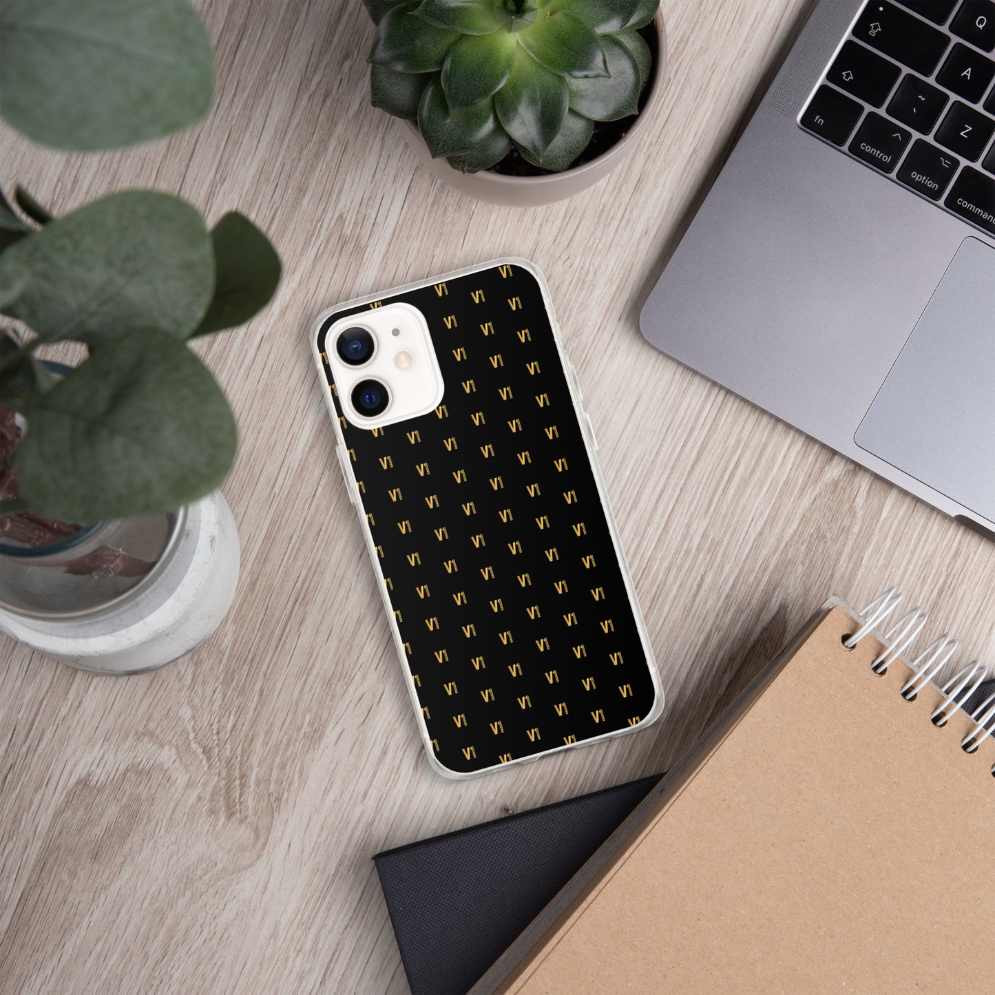 V1 Custom - iPhone Case BLACK