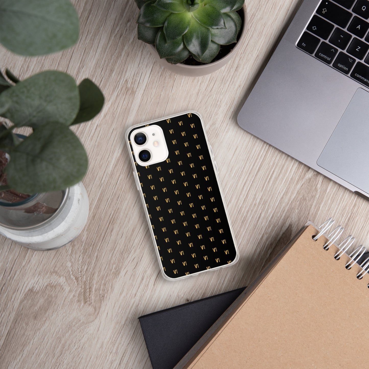 V1 Custom - iPhone Case BLACK