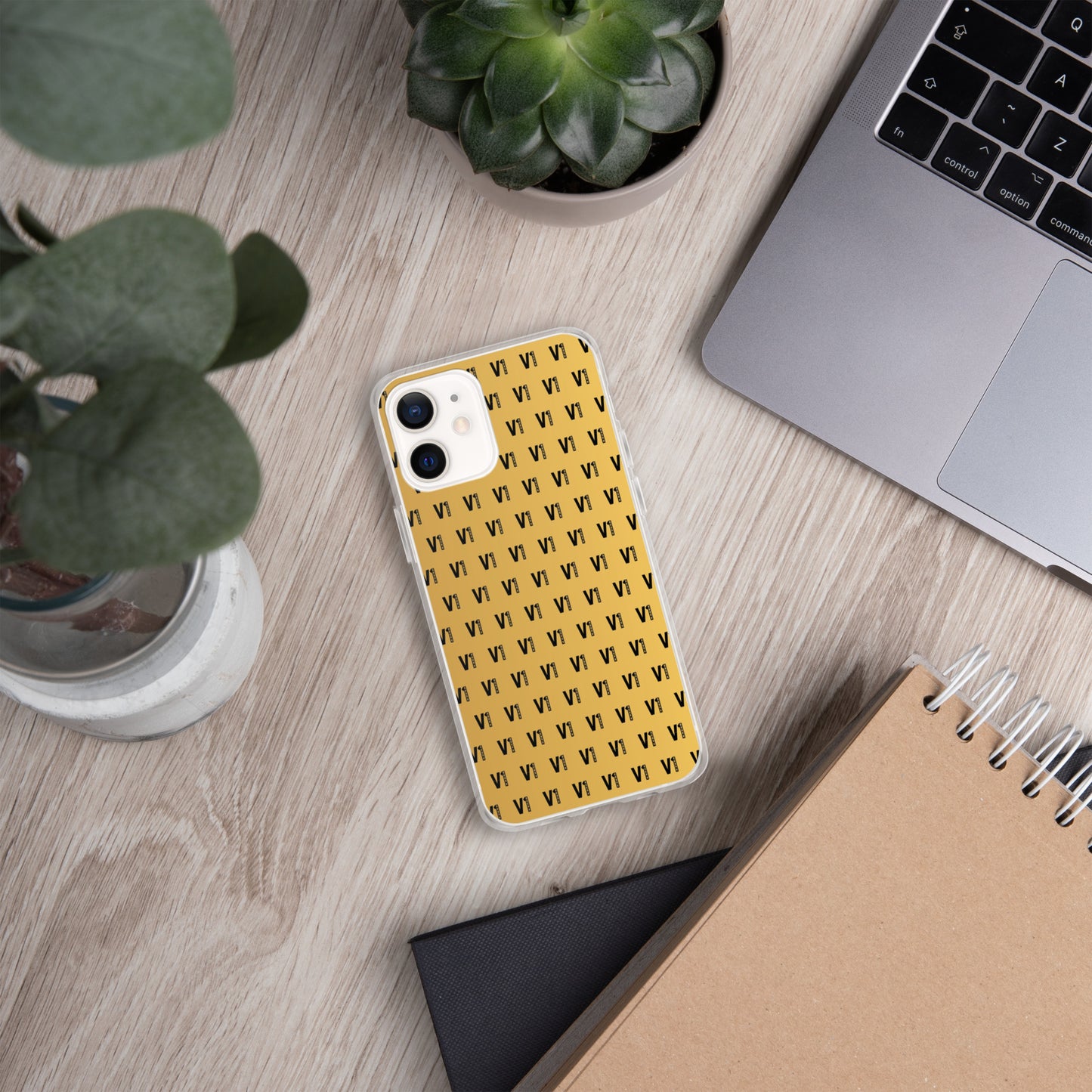 V1 Custom - iPhone Case GOLD