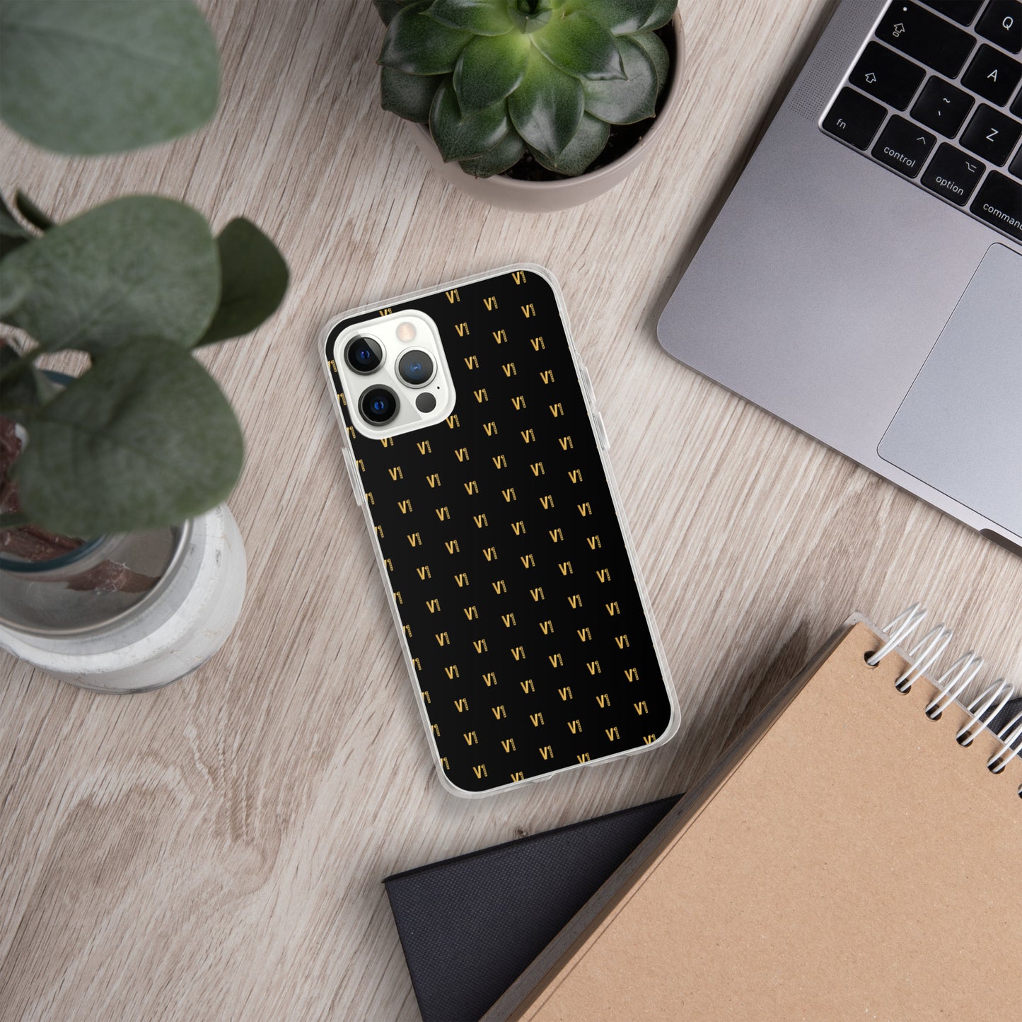 V1 Custom - iPhone Case BLACK