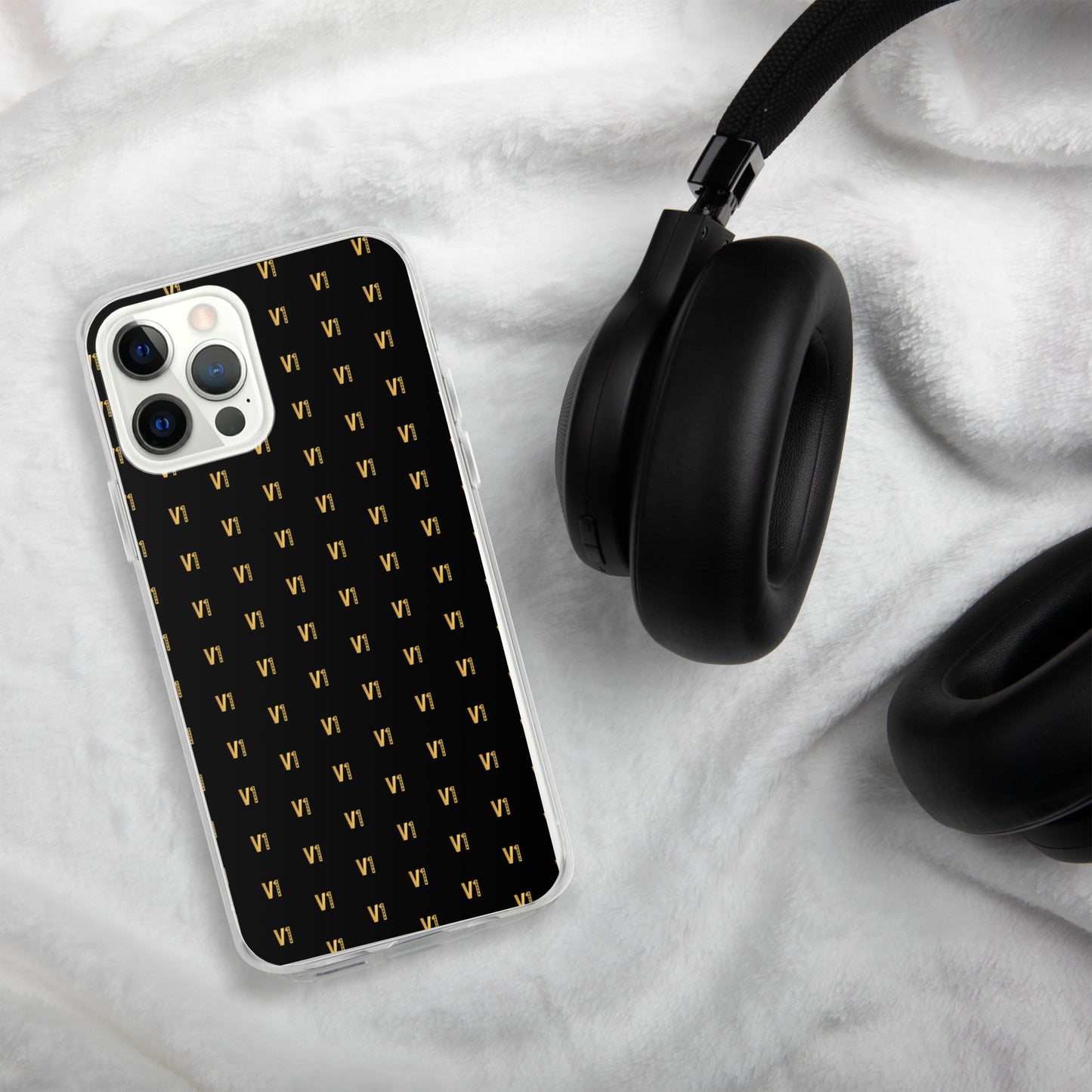 V1 Custom - iPhone Case BLACK