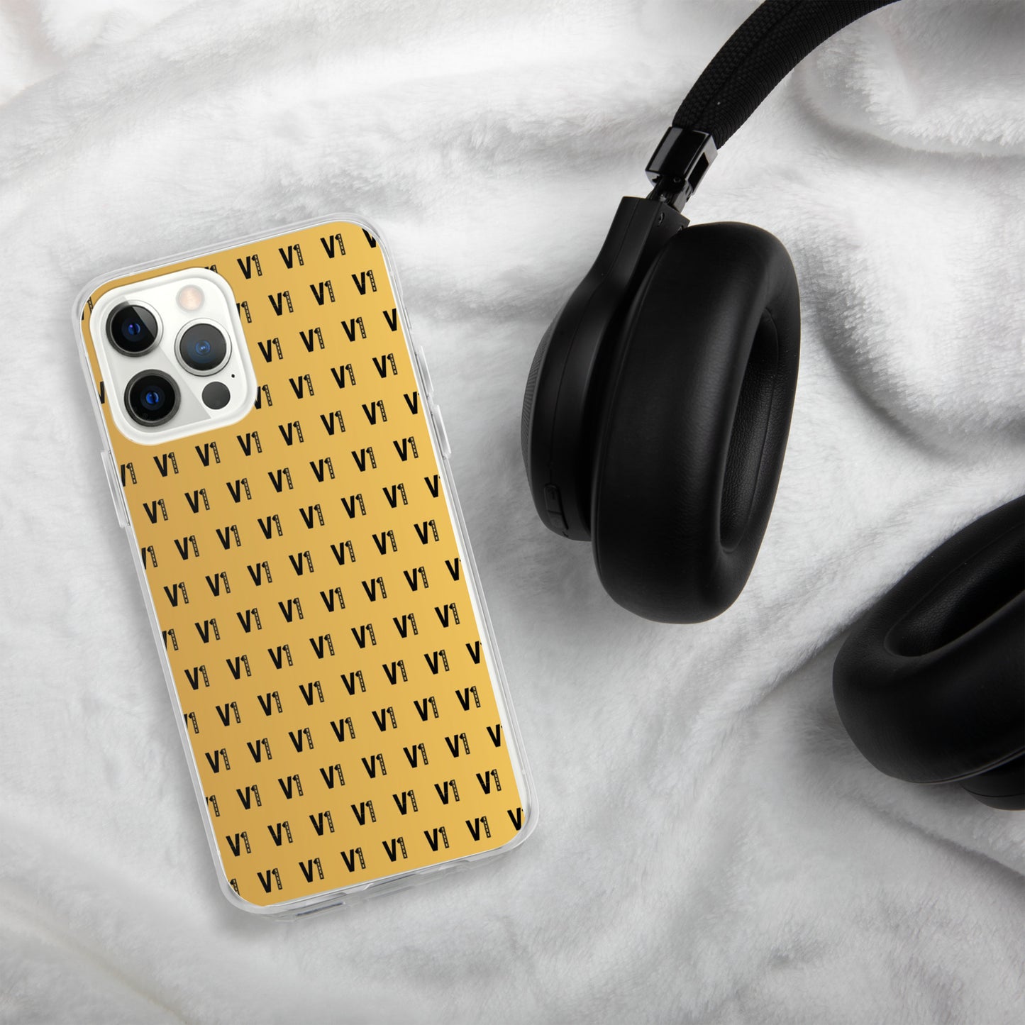 V1 Custom - iPhone Case GOLD