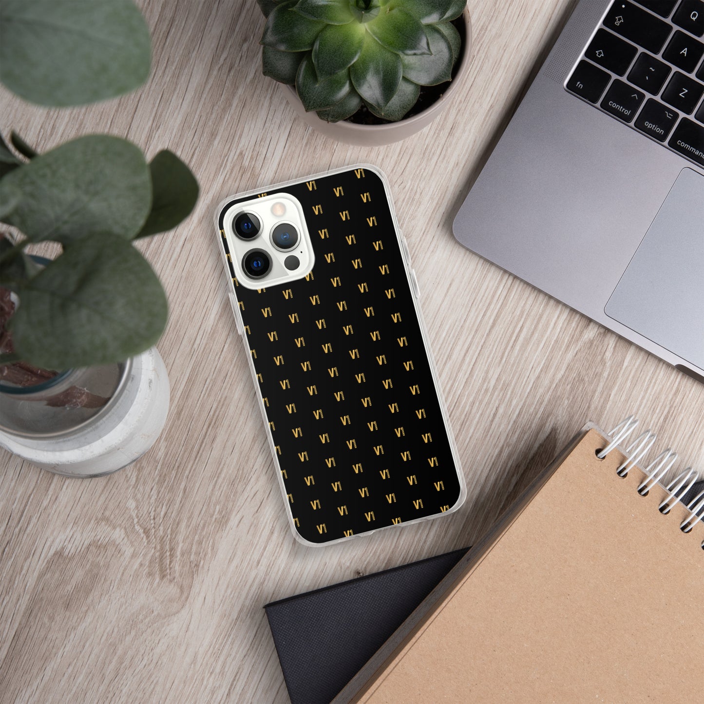 V1 Custom - iPhone Case BLACK