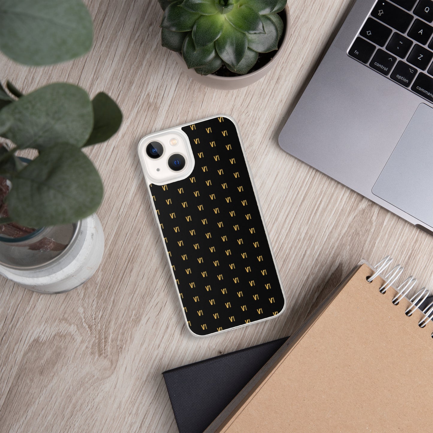 V1 Custom - iPhone Case BLACK