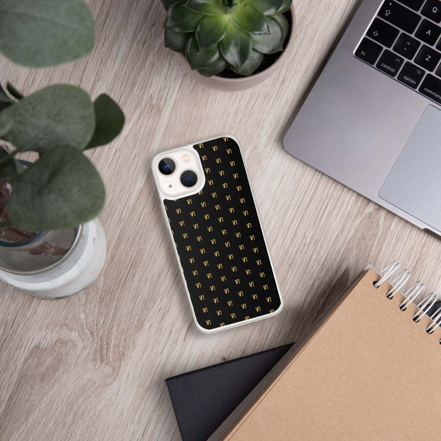 V1 Custom - iPhone Case BLACK