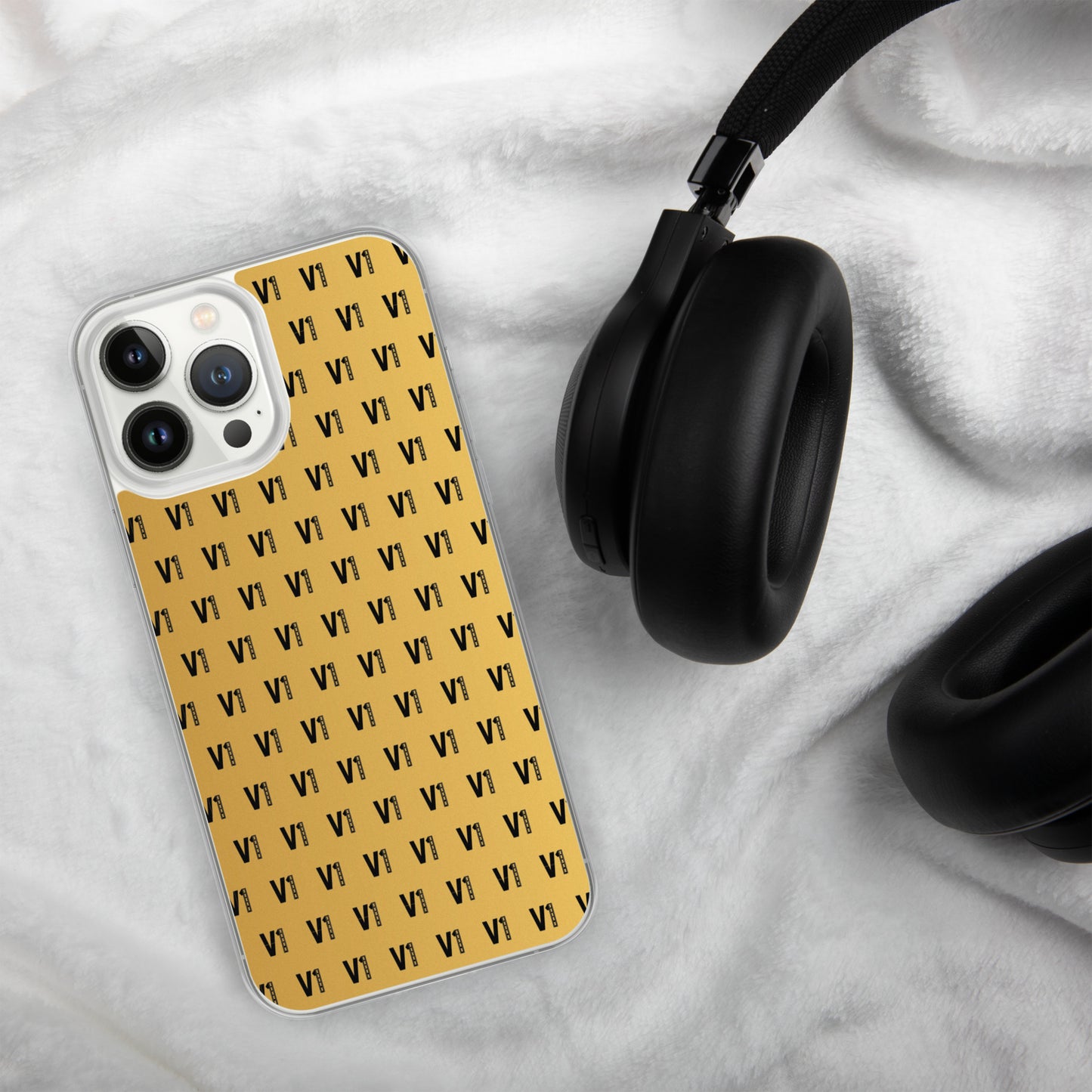 V1 Custom - iPhone Case GOLD