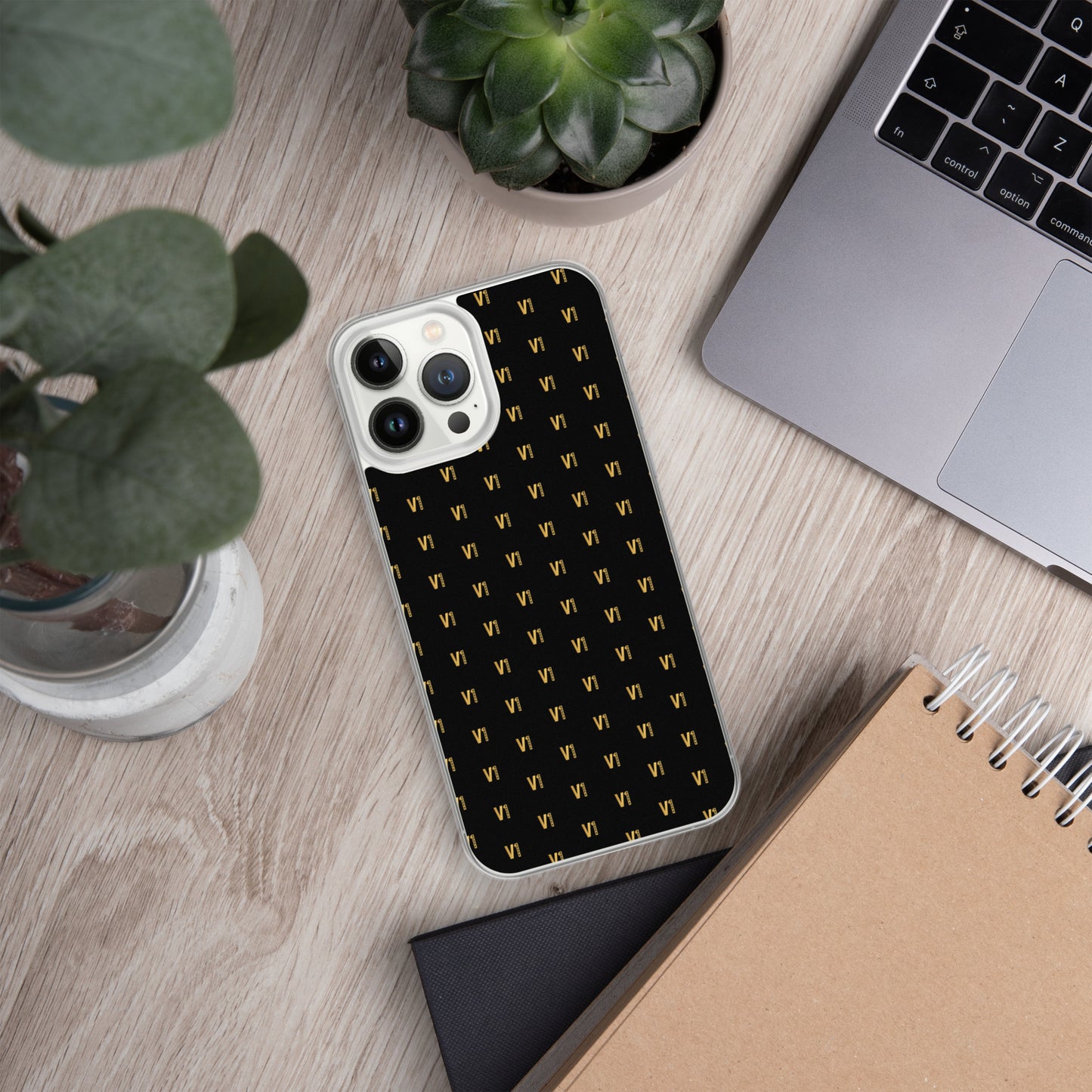 V1 Custom - iPhone Case BLACK