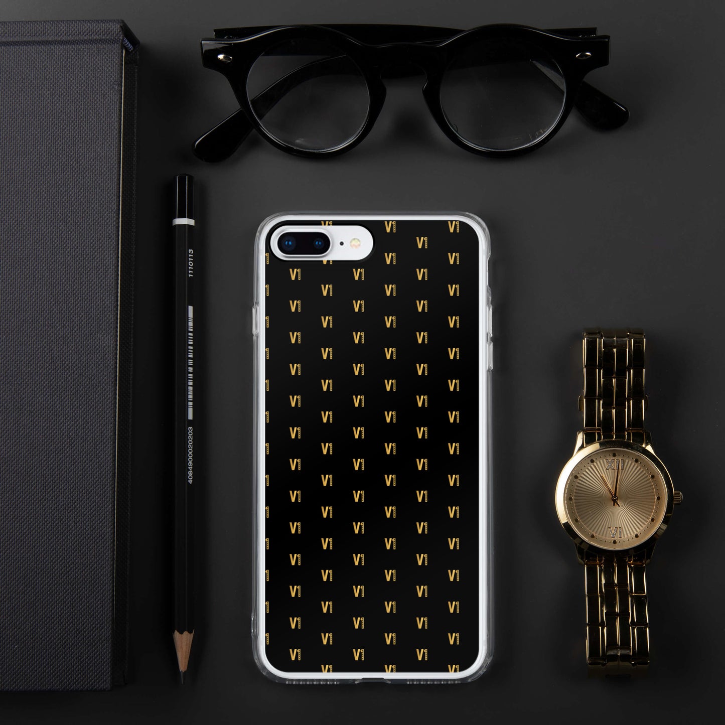 V1 Custom - iPhone Case BLACK