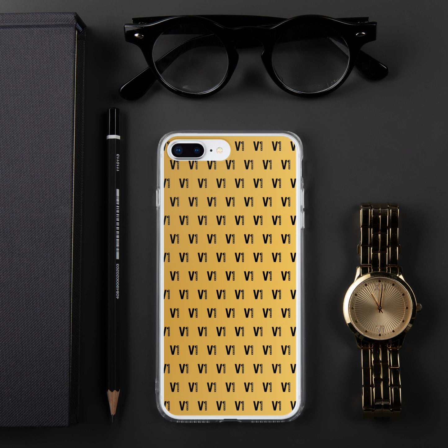 V1 Custom - iPhone Case GOLD