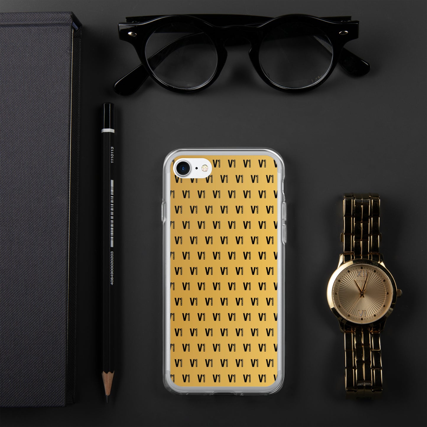 V1 Custom - iPhone Case GOLD