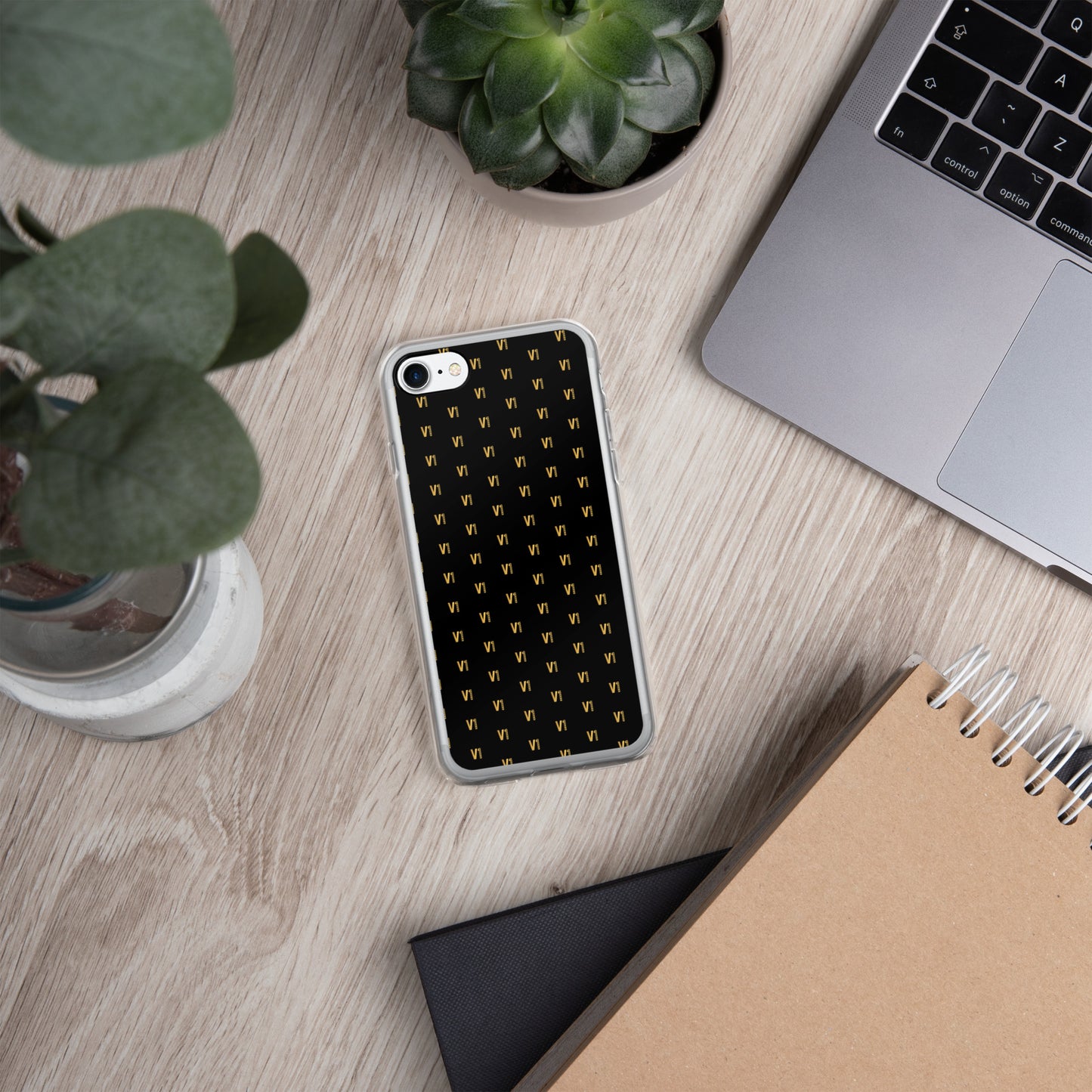 V1 Custom - iPhone Case BLACK