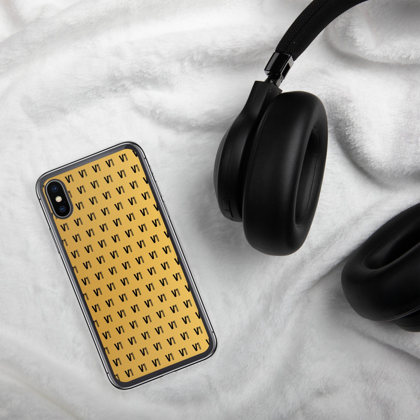 V1 Custom - iPhone Case GOLD