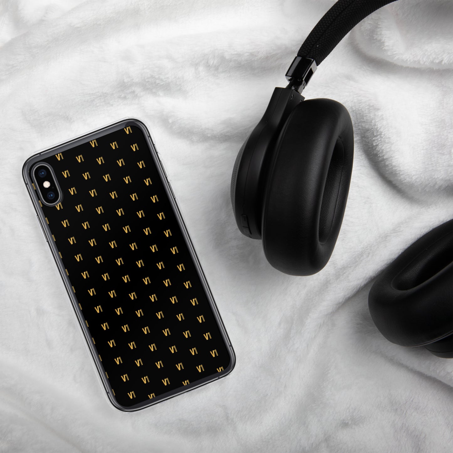 V1 Custom - iPhone Case BLACK