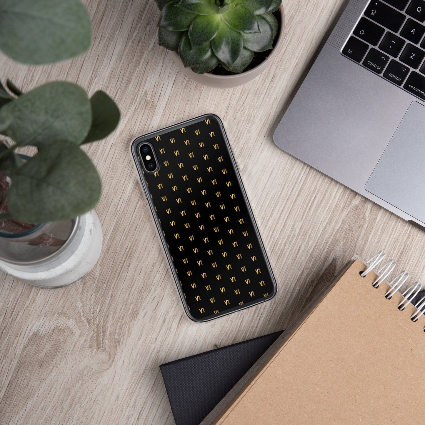 V1 Custom - iPhone Case BLACK